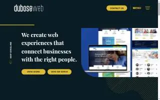 DuBose Web Group website