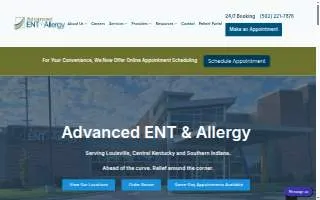 ENT & Allergy Associates - Bronx website
