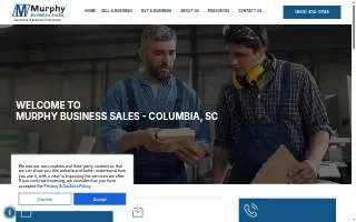 Murphy Business ~ Carolina Business Brokers website