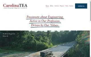 Carolina Transportation Engineers & Associates website
