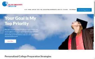 College Consultants of South Carolina, LLC website