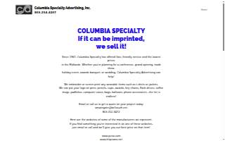 Columbia Specialty Advertising