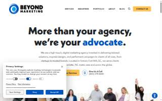 Beyond Marketing