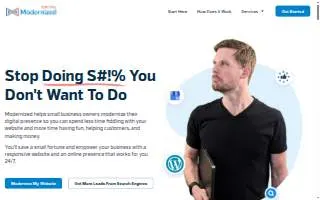 Modernized Digital website