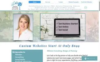 Carolina Web Design & Business Consulting Services LLC website