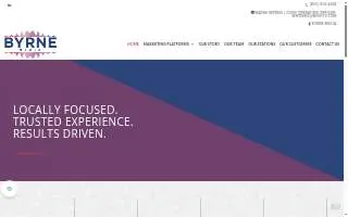 Byrne Media website