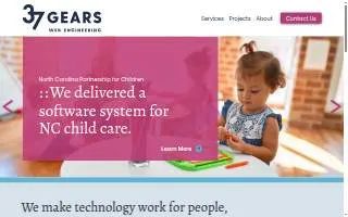 37 Gears website