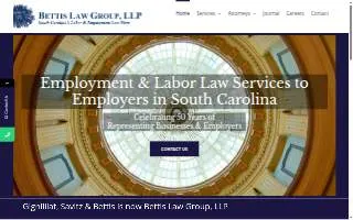 Bettis Law Group, LLP website