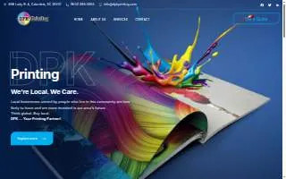 DPK Printing website