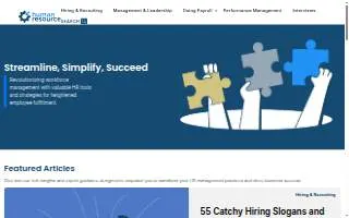Human Resource website