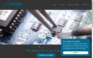 Reliable Technology Solutions website
