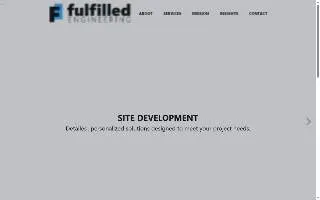 Fulfilled Engineering website
