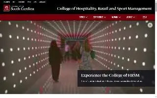 College of Hospitality, Retail and Sport Management website