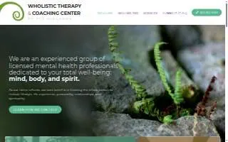Wholistic Therapy and Coaching of the Midlands website