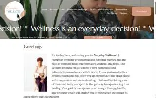 Everyday Wellness website