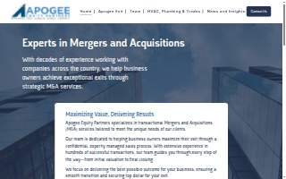 Apogee Equity Partners and Sunbelt Business Brokers