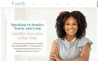 Couch with Christian website