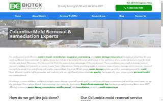 Biotek Environmental Mold Removal Columbia SC
