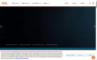 EXL Service website