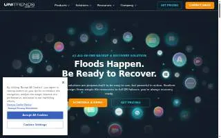 Unitrends, A Kaseya Company website
