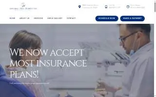 Arsenal Hill Dentistry website