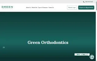 Green Orthodontics website