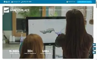 The Braces Place of Lexington website