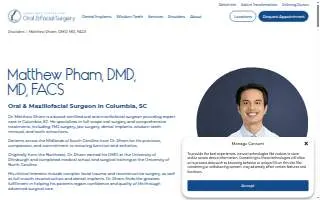 Matthew Pham, DMD, MD website