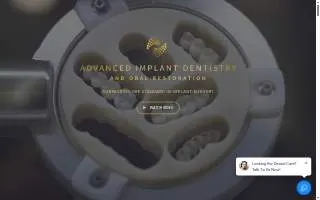 Advanced Implant Dentistry website