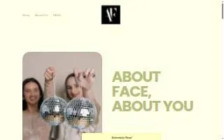 About Face Wellness & Medical Spa website