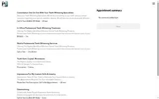 The Studio Professional Teeth Whitening, LLC website
