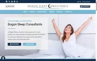 Bogan Sleep Consultants website