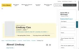 Edward Jones - Financial Advisor: Lindsay Cox, AAMS®|CRPC™ website