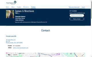 James A Morrison - Financial Advisor, Ameriprise Financial Services, LLC