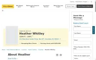 Edward Jones - Financial Advisor: Heather Whitley, CEPA®|CRPC™ website