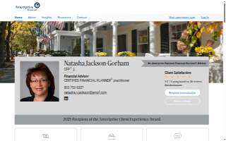 Natasha Jackson-Gorham - Financial Advisor, Ameriprise Financial Services, LLC
