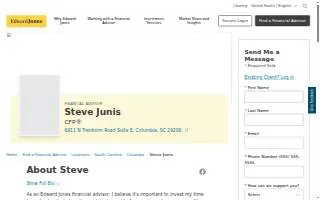 Edward Jones - Financial Advisor: Steve Junis, CFP® website