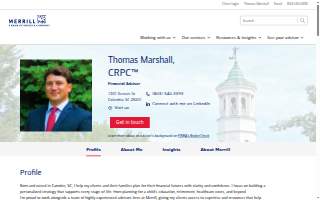 Merrill Lynch Financial Advisor Thomas Marshall