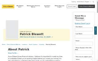 Edward Jones - Financial Advisor: Patrick Blewett