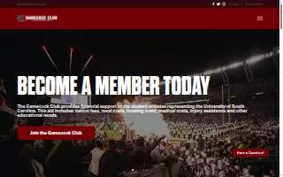 The Gamecock Club website