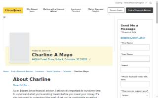 Edward Jones - Financial Advisor: Charline A Mayo