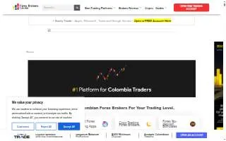 Forexbrokers CO website