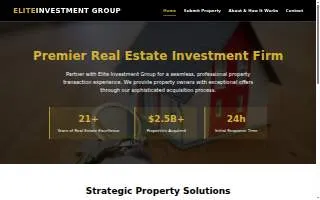 Elite Investment Group LLC website