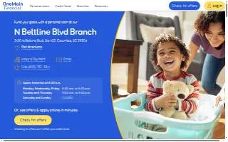 OneMain Financial of Columbia website