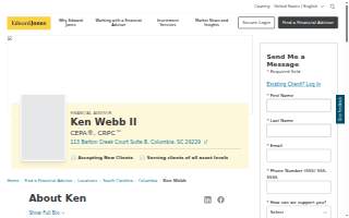 Edward Jones - Financial Advisor: Ken Webb II, CEPA®|CRPC™