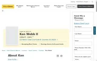 Edward Jones - Financial Advisor: Ken Webb II, CEPA®|CRPC™ website