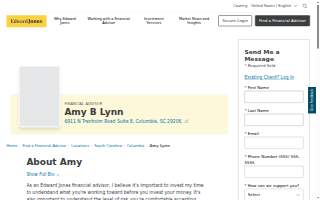 Edward Jones - Financial Advisor: Amy B Lynn