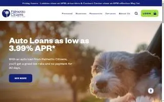 Palmetto Citizens Federal Credit Union ATM of West Columbia website
