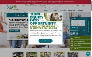 Mid Carolina Credit Union - Lugoff Branch Location website