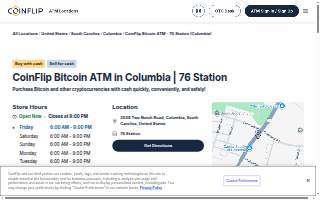 CoinFlip Bitcoin ATM - 76 Station (Columbia)